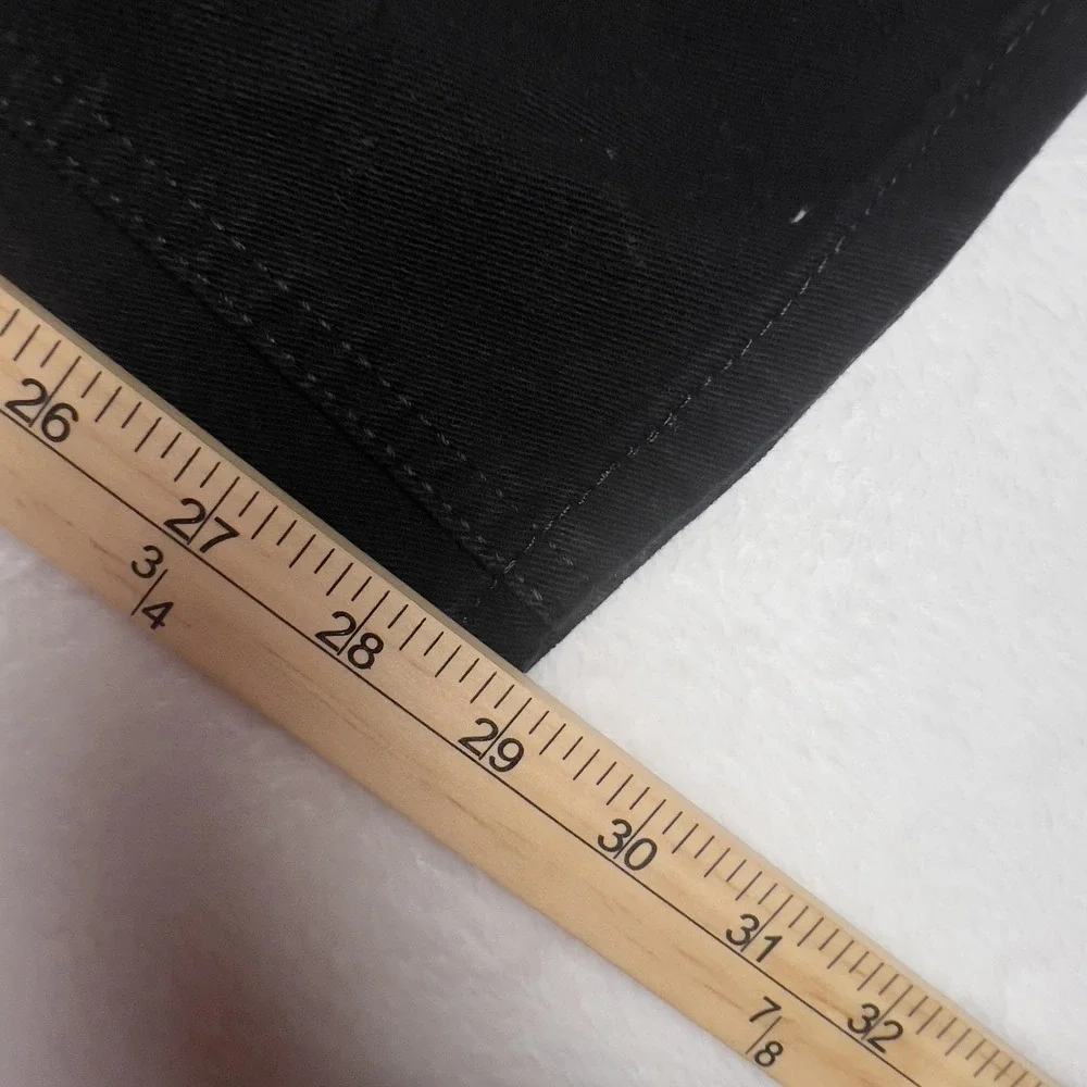 Levis 541 Jeans Mens 50x30 Black Athletic Taper Stretch Denim Pants Casual‎